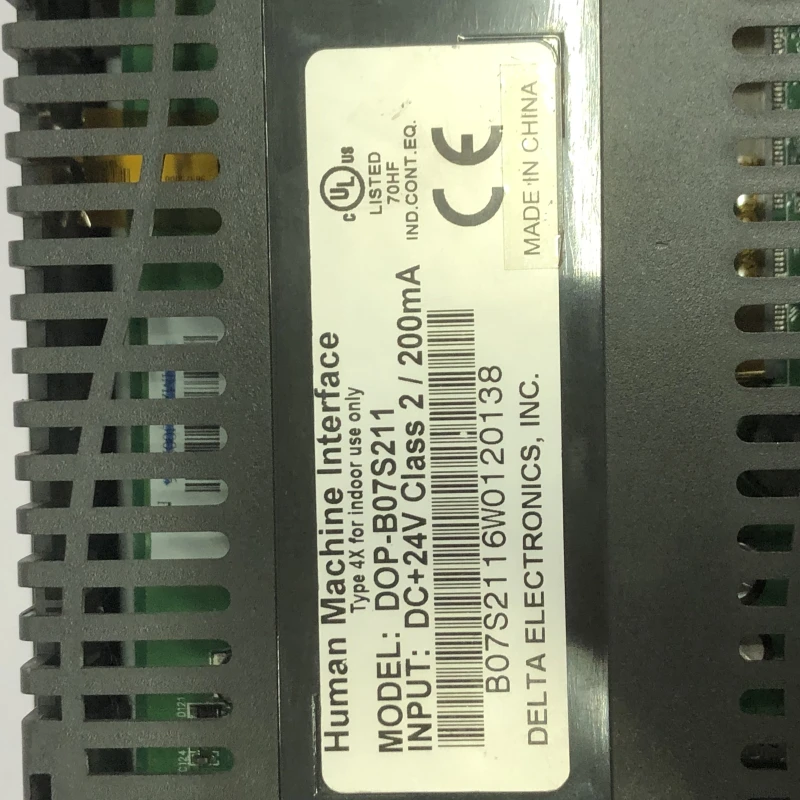 Delta DOP-B07S211 HMI Touch Screen 7 Inch Operator Panel thumbnail 7